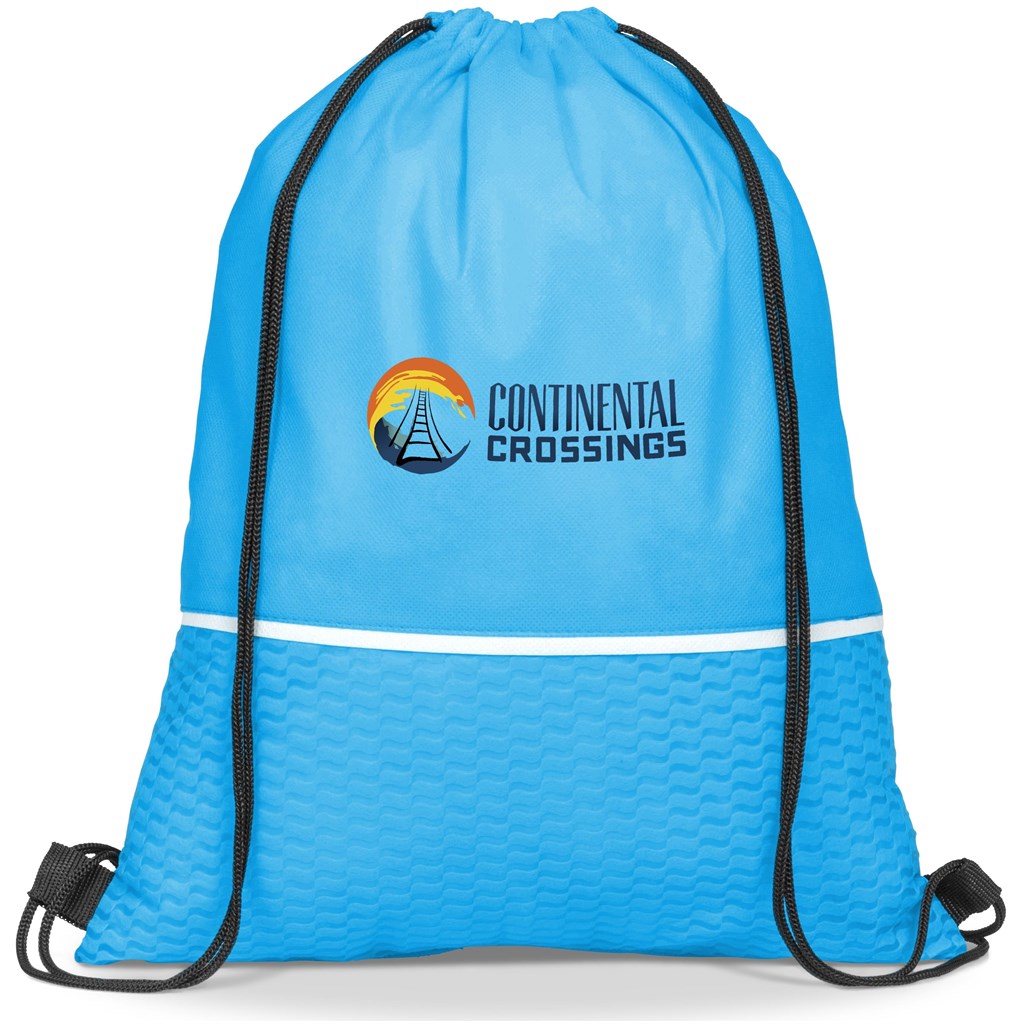 Brighton Non-Woven Drawstring Bag