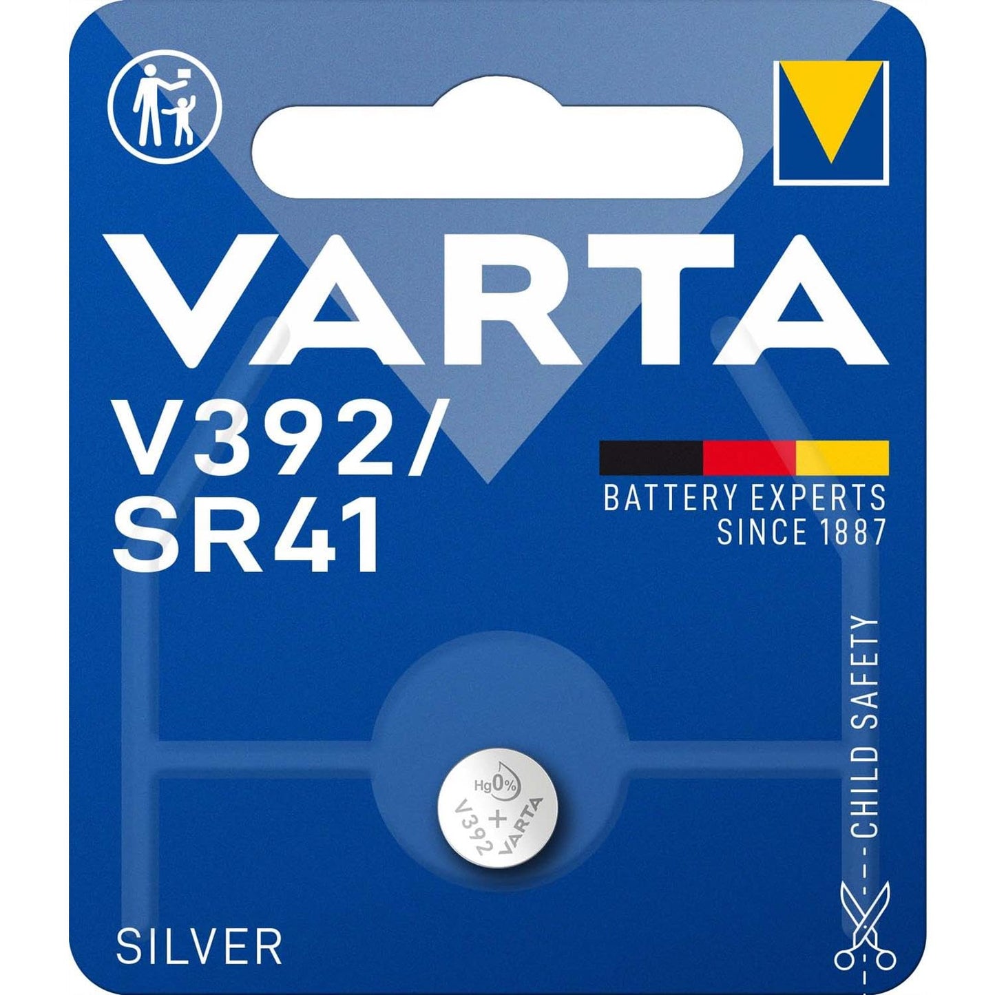 Varta LR41 V392 SR41W 1.5V WATCH BATTERY