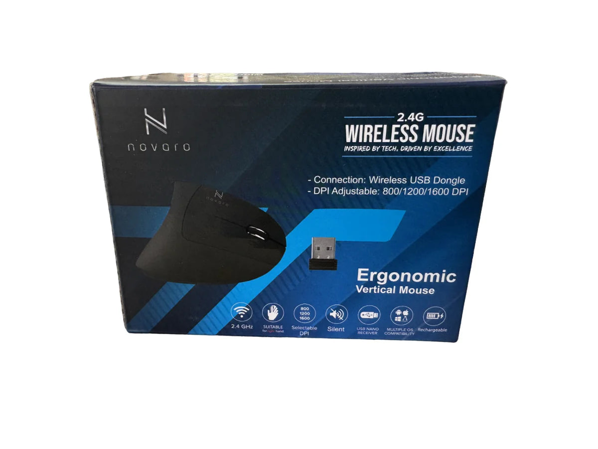 Novaro 2.4Ghz ergonomic mouse